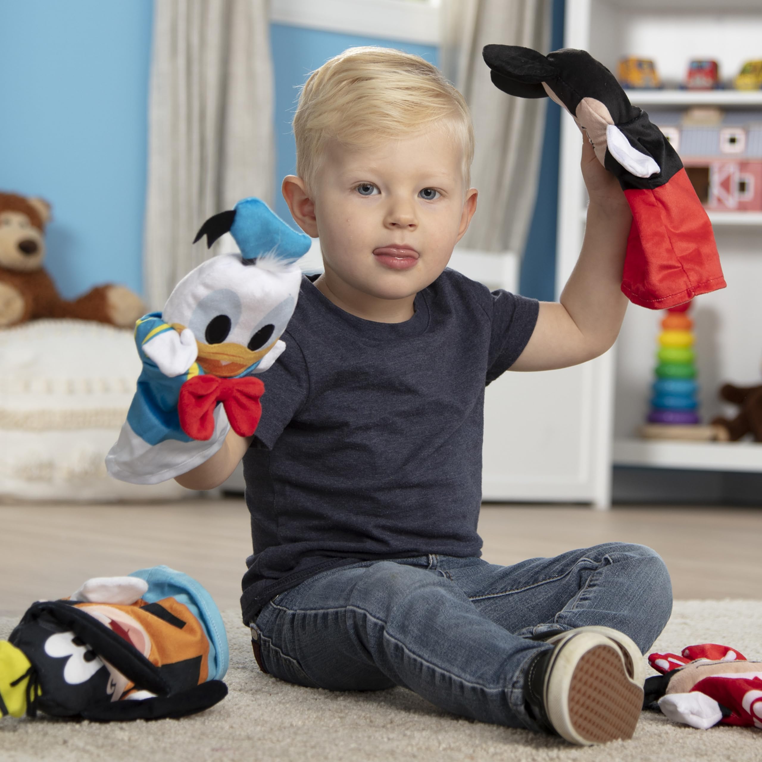 Foto 8 pulgar | Marionetas Melissa Y Doug Disney Mickey Mouse Y Sus Amigos - Venta Internacional.