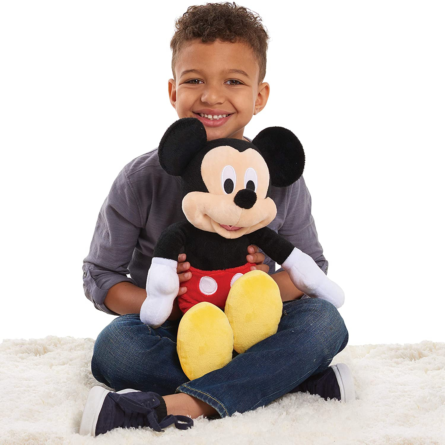 Foto 3 pulgar | Juguete de Peluche Just Play Disney Junior Mickey Mouse Tamaño Grande - Venta Internacional