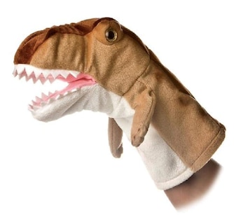 Foto 1 | Marioneta De Peluche De Tiranosaurio Rex Aurora Interactive, 25 Cm - Venta Internacional.