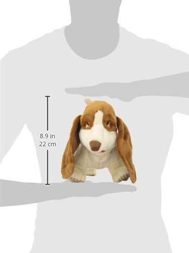 Foto 4 pulgar | Marioneta De Mano Folkmanis Basset Hound Marrón/blanco/negro - Venta Internacional.