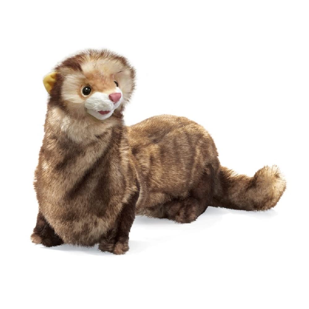 Marioneta De Mano Folkmanis Ferret Para Bebés Y Niños - Venta Internacional.