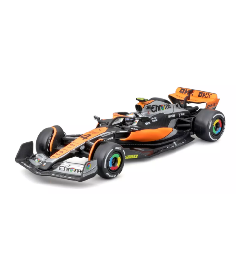 Foto 2 pulgar | Bburago Auto Formula 1 Mclaren Mcl 60 A Escala 1:43 #4 Lando Norris