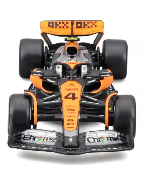 Foto 4 pulgar | Bburago Auto Formula 1 Mclaren Mcl 60 A Escala 1:43 #4 Lando Norris