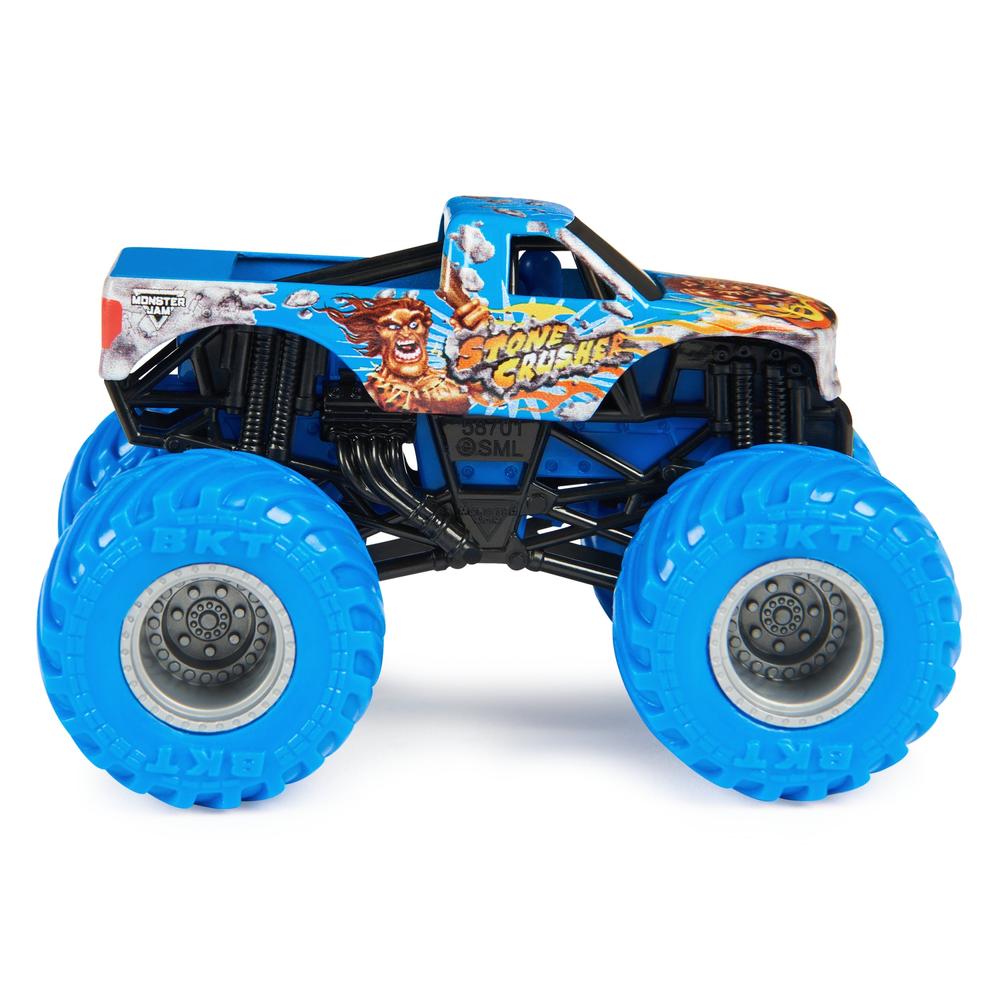 Foto 5 pulgar | Monster Jam: Mohawk Warrior Vs Stone Crusher Escala 1/64 2 Pack