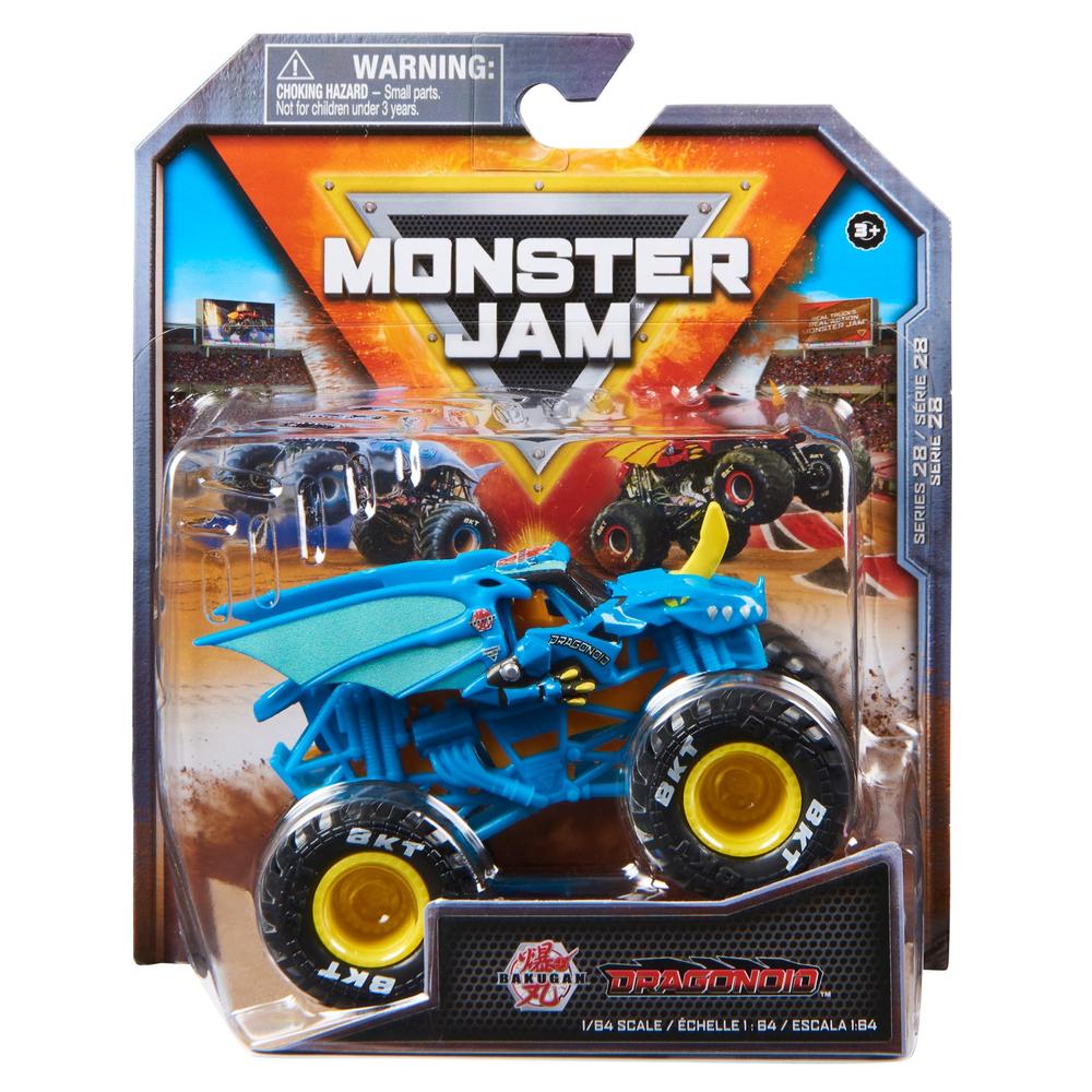 Vehículos a Escala Monster Jam: Bakugan Dragonoid Blue