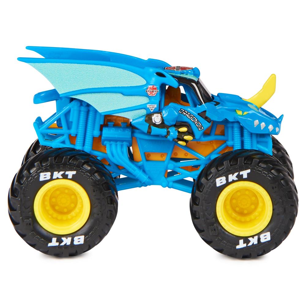 Foto 2 | Vehículos a Escala Monster Jam: Bakugan Dragonoid Blue