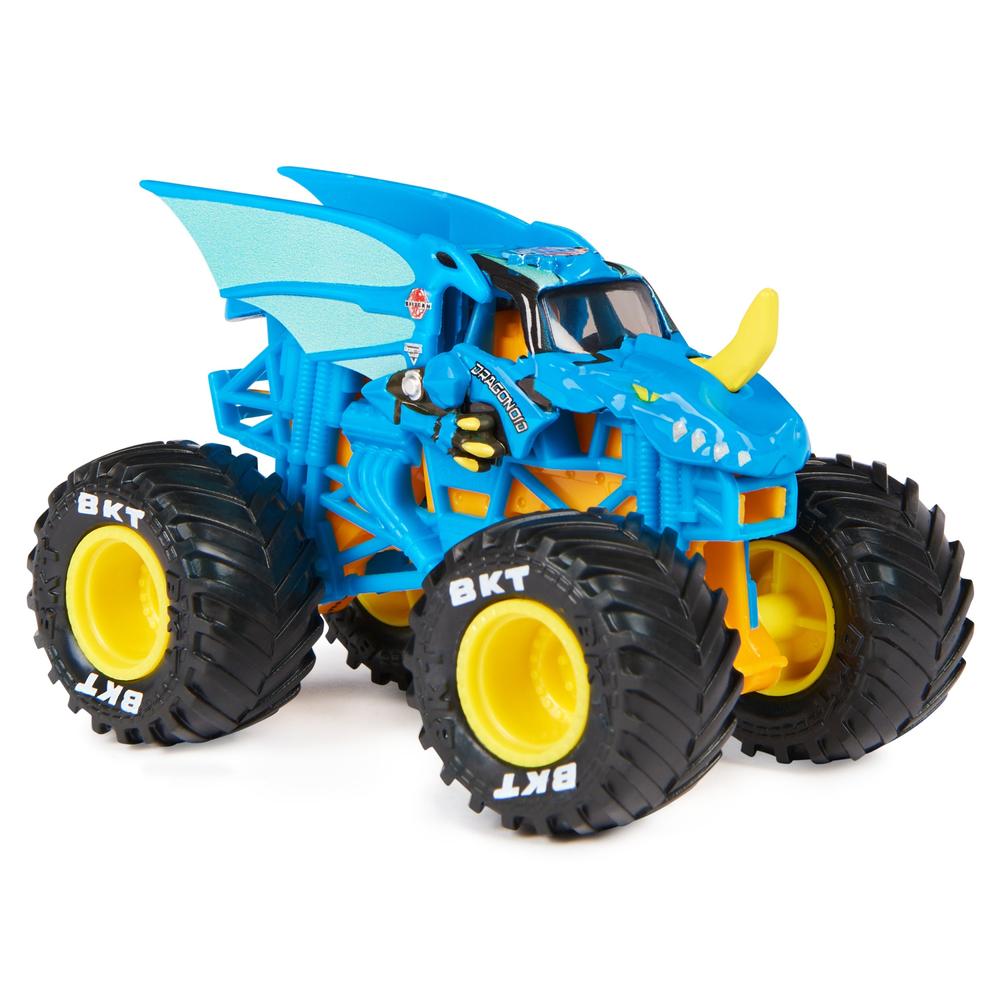 Foto 5 pulgar | Vehículos a Escala Monster Jam: Bakugan Dragonoid Blue