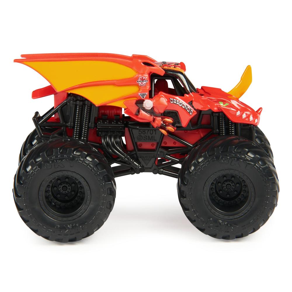 Foto 5 pulgar | Camioneta de Juguete Monster Jam: Alien Invasion Vs Bakugan Dragonid Escala 1/64 2 Pack