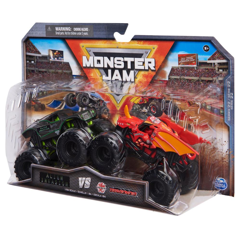 Camioneta De Juguete Monster Jam Alien Invasion Vs Bakugan