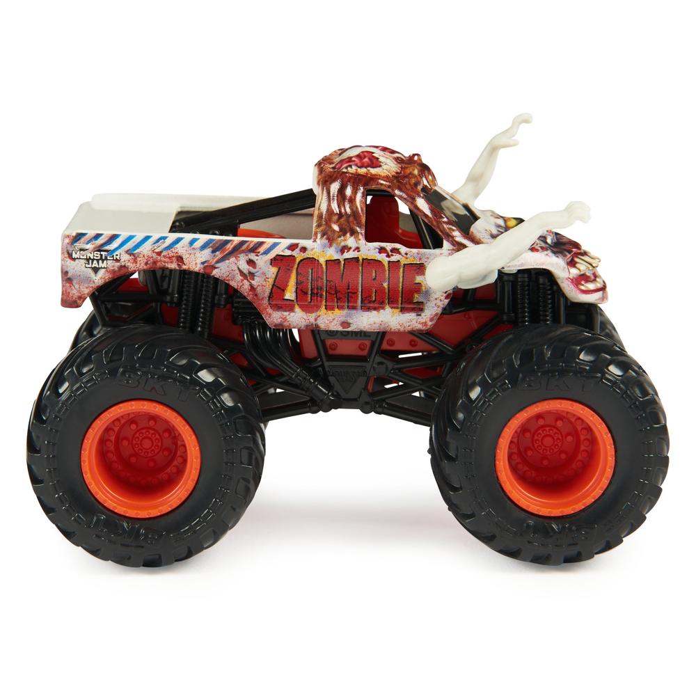 Foto 4 pulgar | Camioneta de Juguete Monster Jam: Grave Digger Vs Zombie Escala 1/64 2 Pack