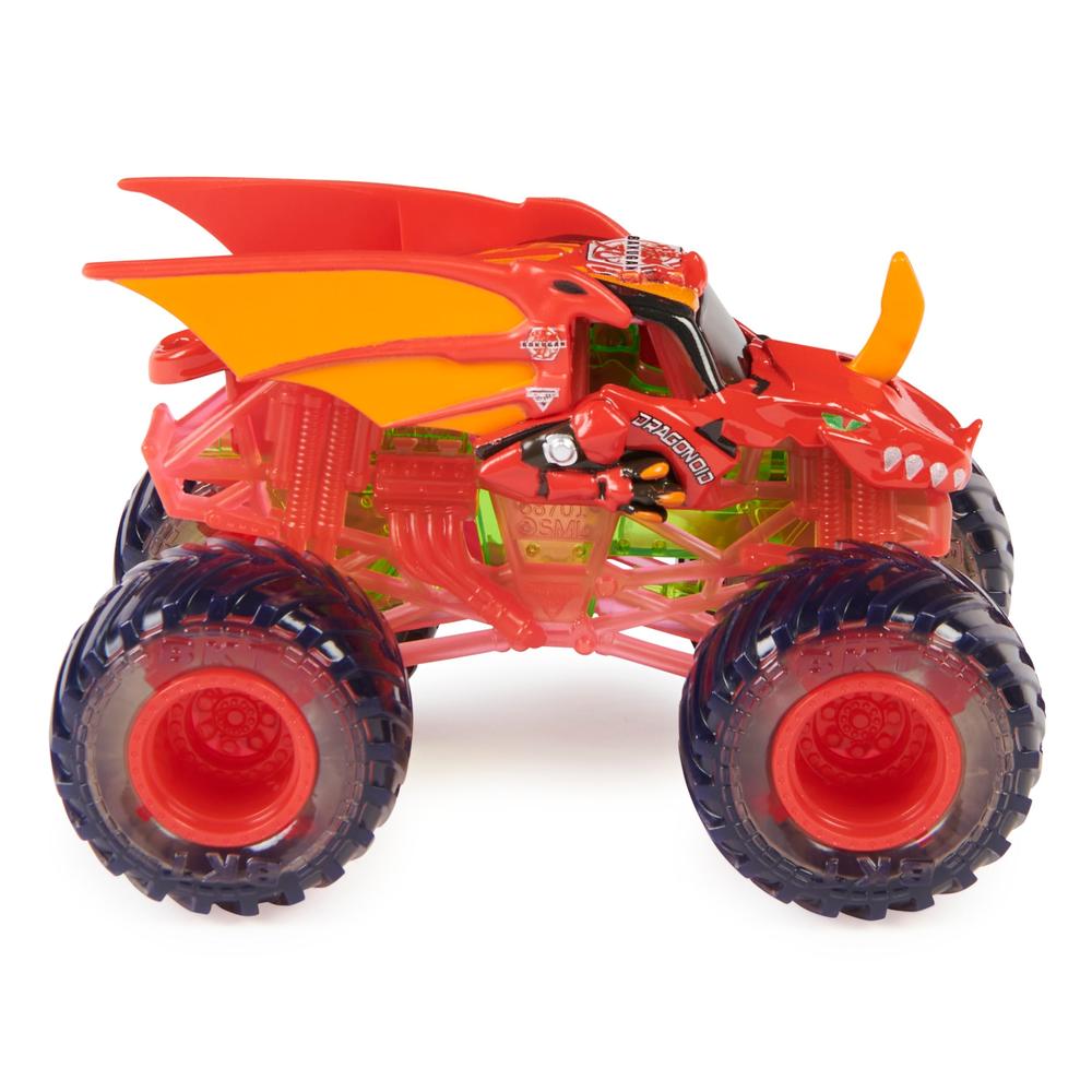 Foto 4 pulgar | Spin Master Monster Jam Bakugan Dragonoid Escala 1/64