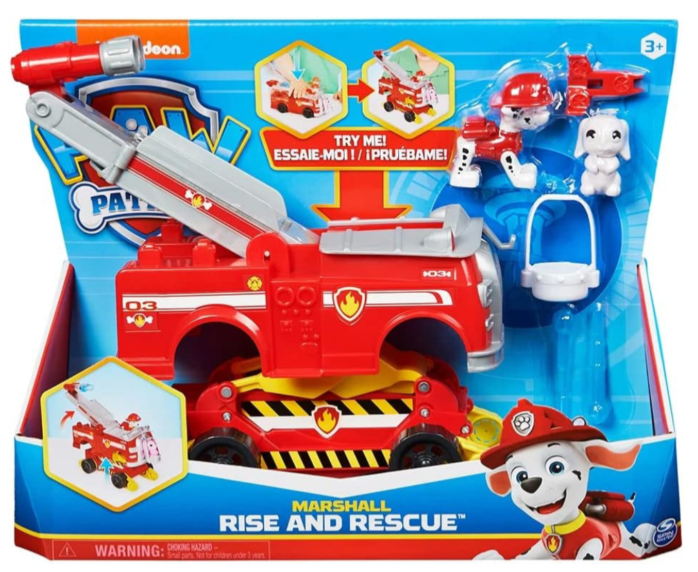 Juguete Interactivo Patrulla Canina Rise N' Rescue Marshall