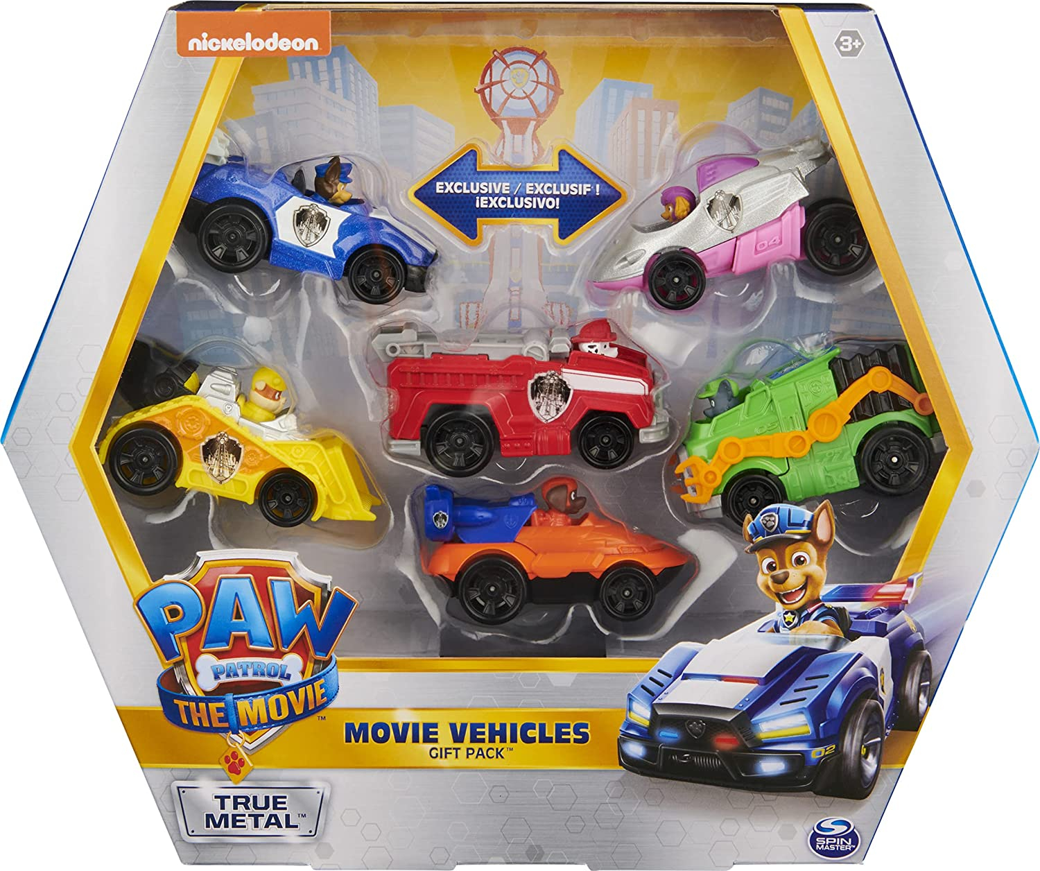 Foto 3 pulgar | Venta Internacional - Carritos Paw Patrol 6 Piezas