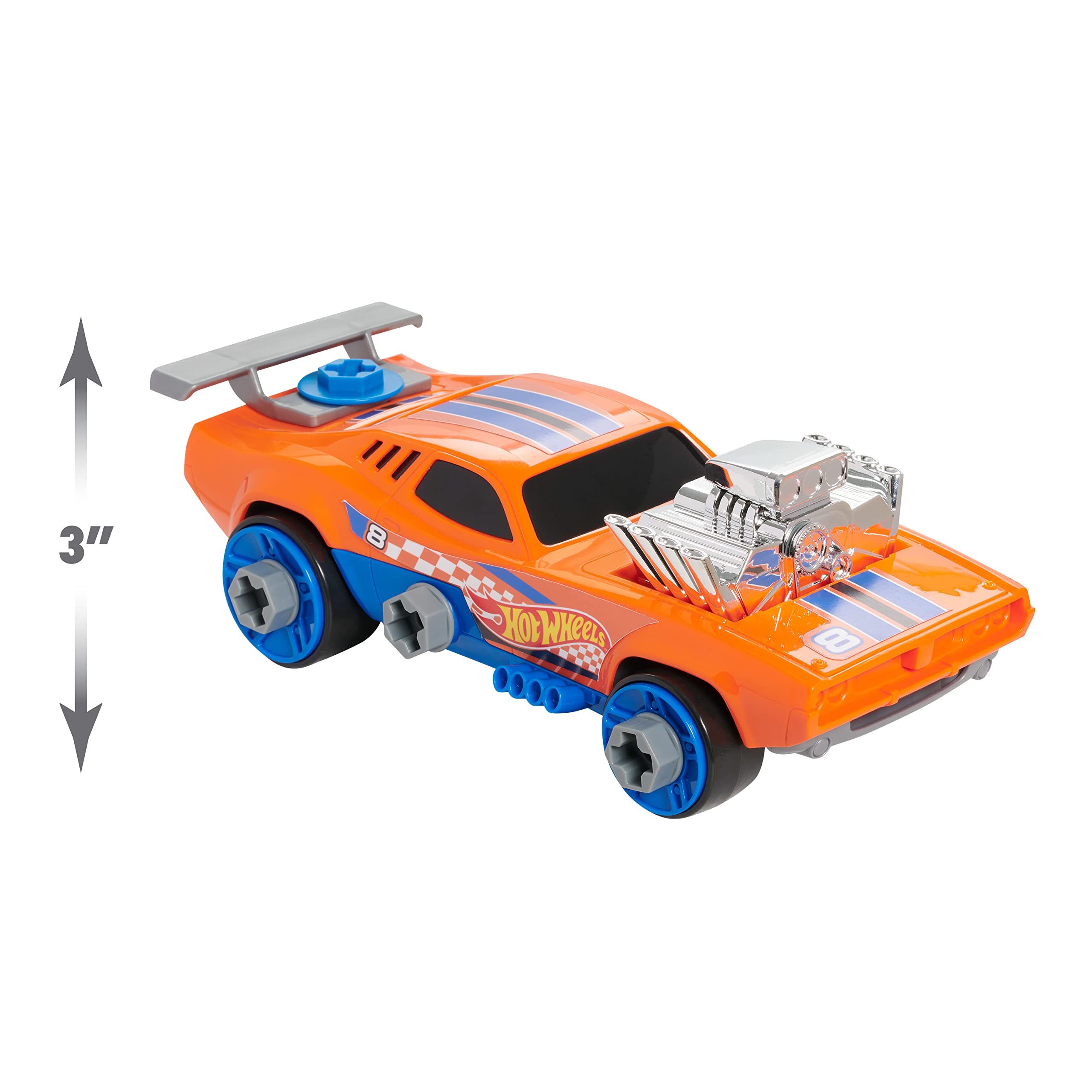 Foto 5 pulgar | Set De Construcción De Coches Toy Hot Wheels Rodger Dodger Con 25 Piezas - Venta Internacional.