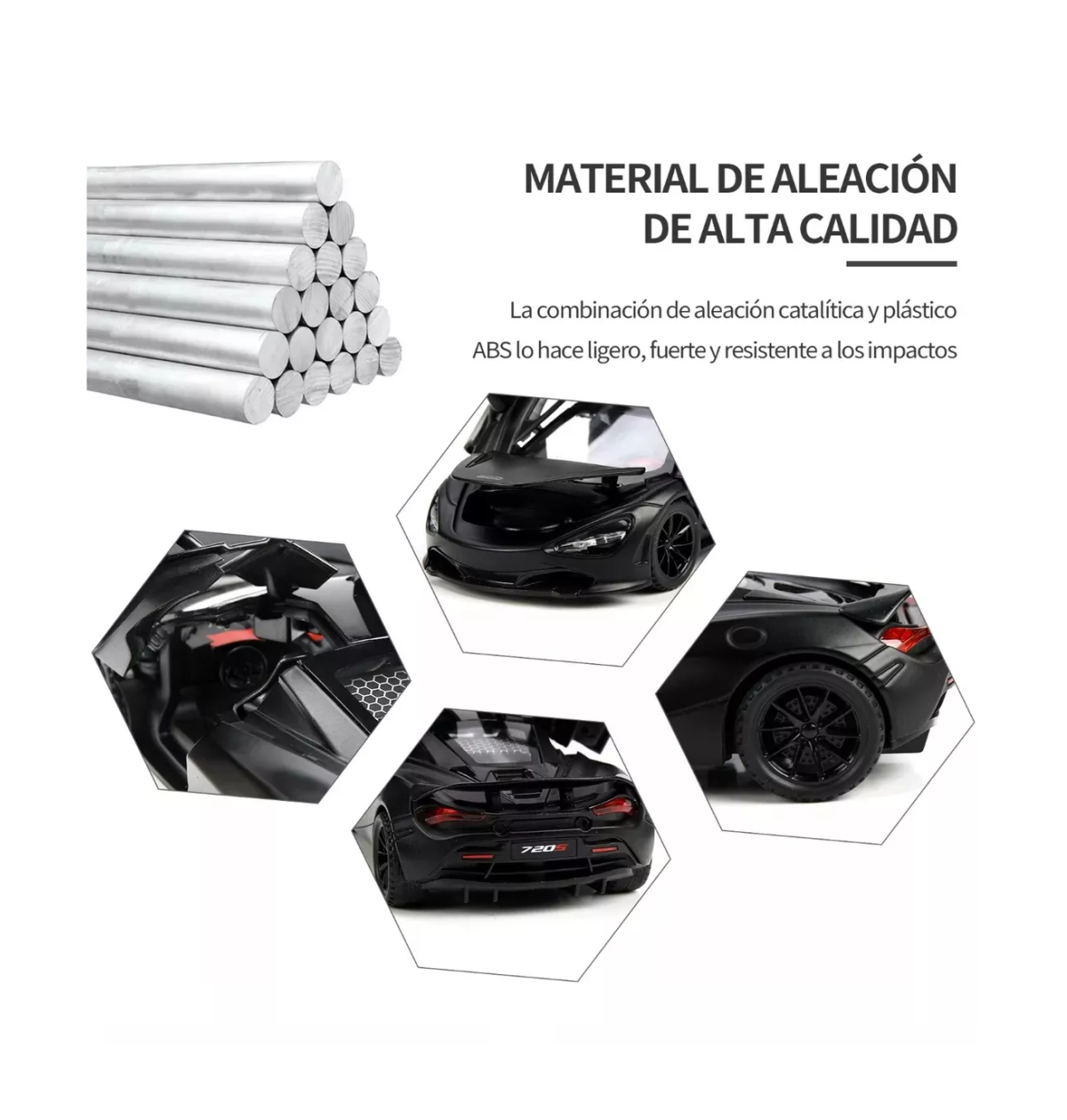 Foto 5 pulgar | Vehículos A Escala Negro