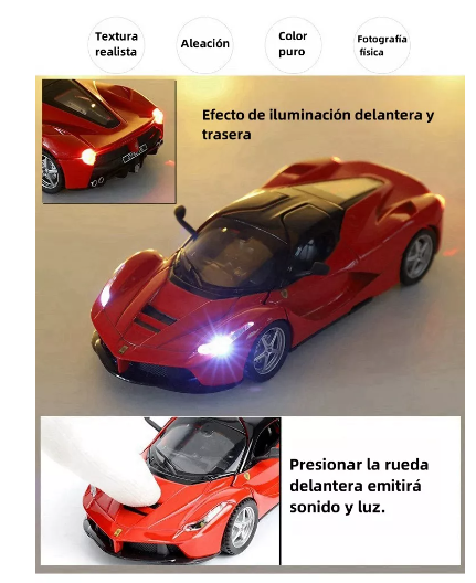 Foto 5 pulgar | Coleccion Escala Coche Wünd Juguete Laf Luz Y Sonido Base