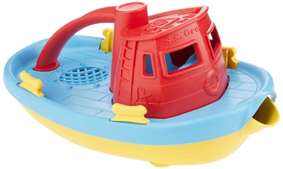 Foto 1 | Tug Boat Green Toys Cb3 Fabricado En Ee. Uu., Color Rojo - Venta Internacional.