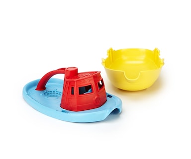 Foto 3 | Tug Boat Green Toys Cb3 Fabricado En Ee. Uu., Color Rojo - Venta Internacional.