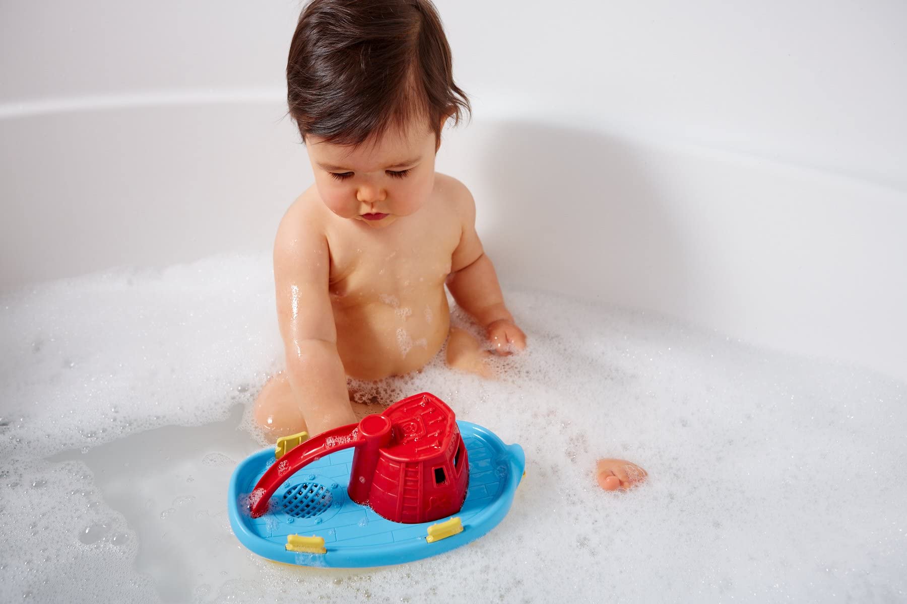 Foto 5 | Tug Boat Green Toys Cb3 Fabricado En Ee. Uu., Color Rojo - Venta Internacional.