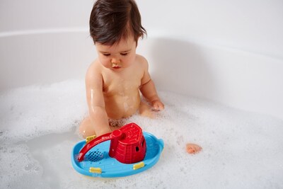 Foto 5 | Tug Boat Green Toys Cb3 Fabricado En Ee. Uu., Color Rojo - Venta Internacional.