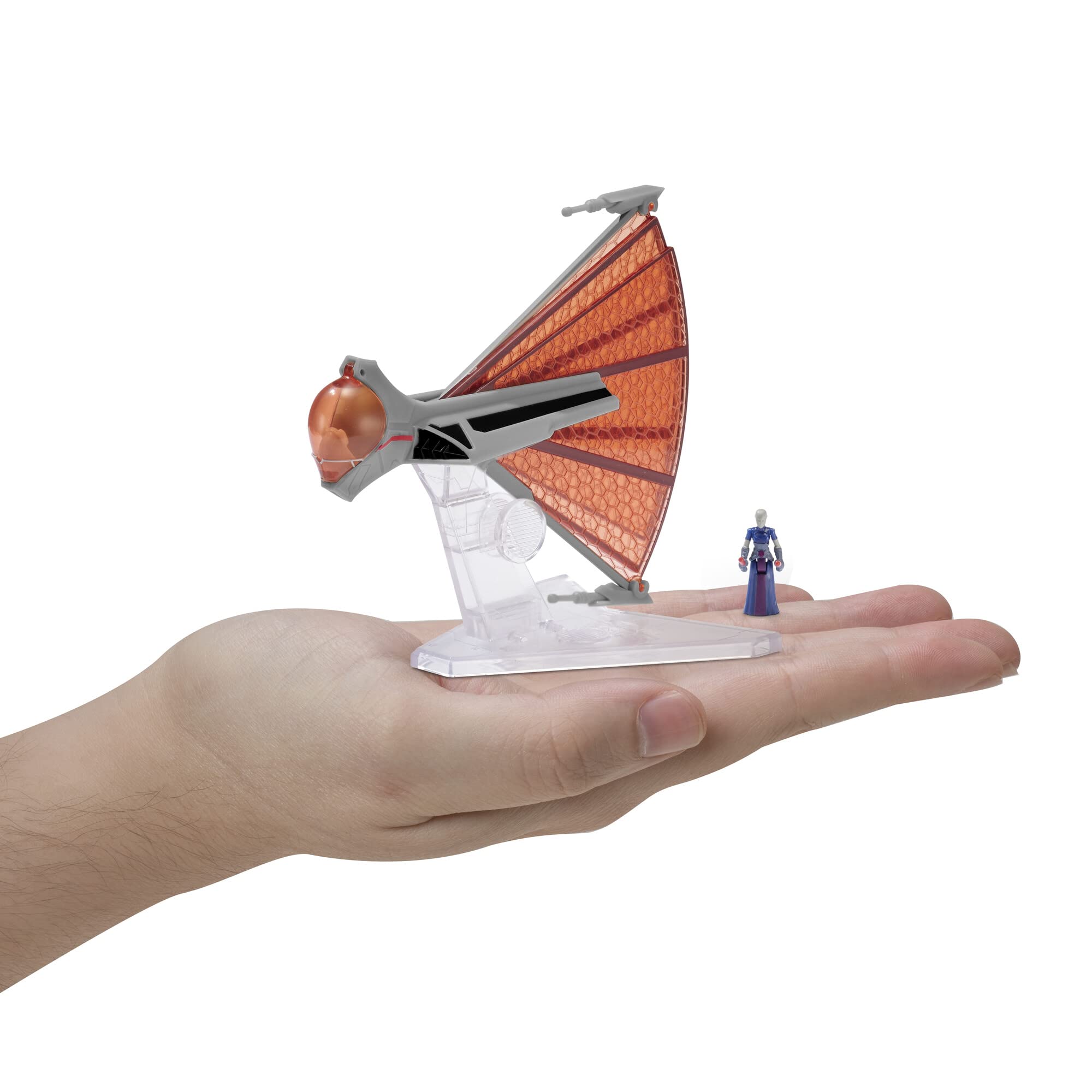 Foto 4 pulgar | Paquete Misterioso Ginivex Starfighter De Toy Star Wars Micro Galaxy Squadron Asajj Ventress - Venta Internacional.