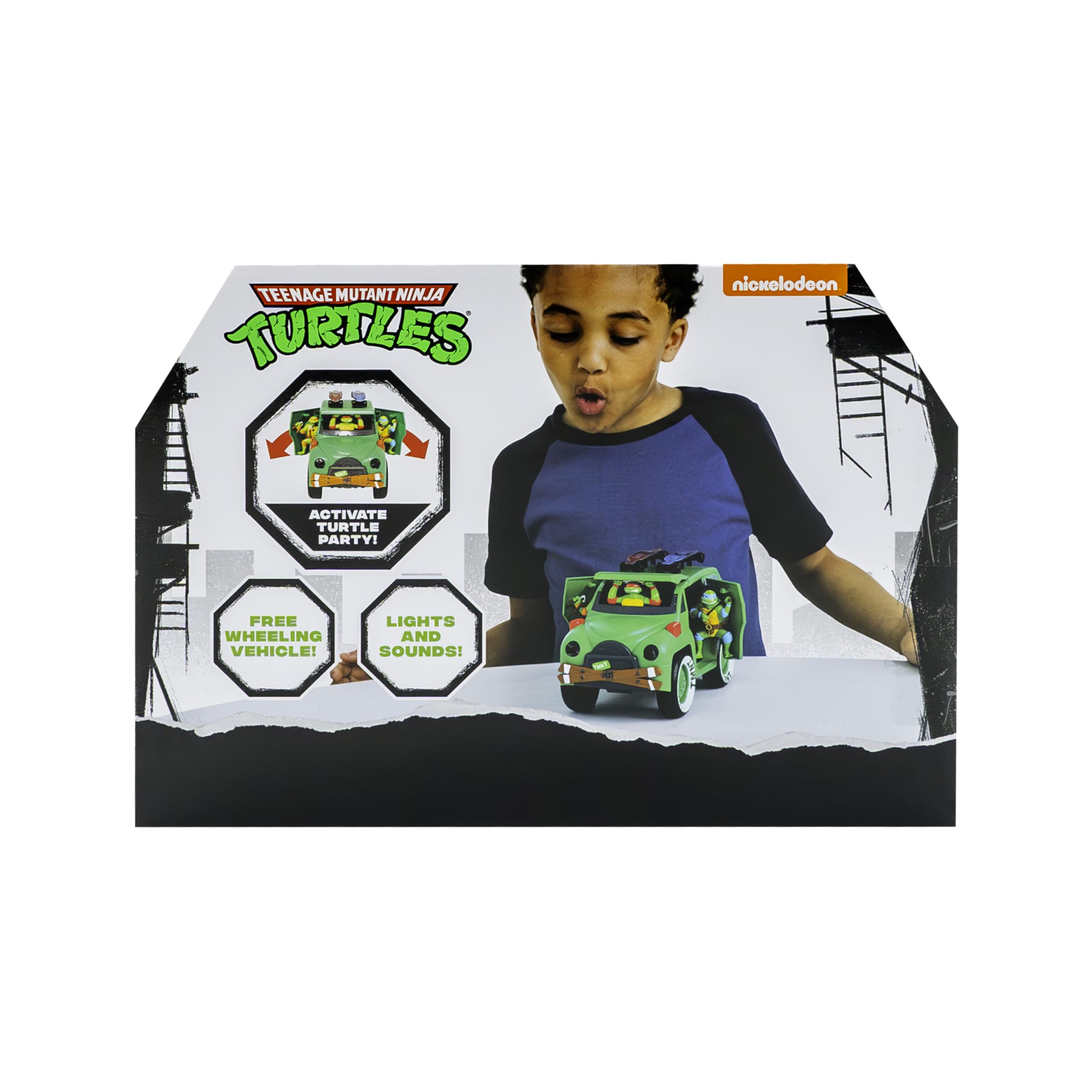 Foto 7 pulgar | Carro de Juguete Teenage Mutant Ninja Turtles con Luces-Venta Internacional