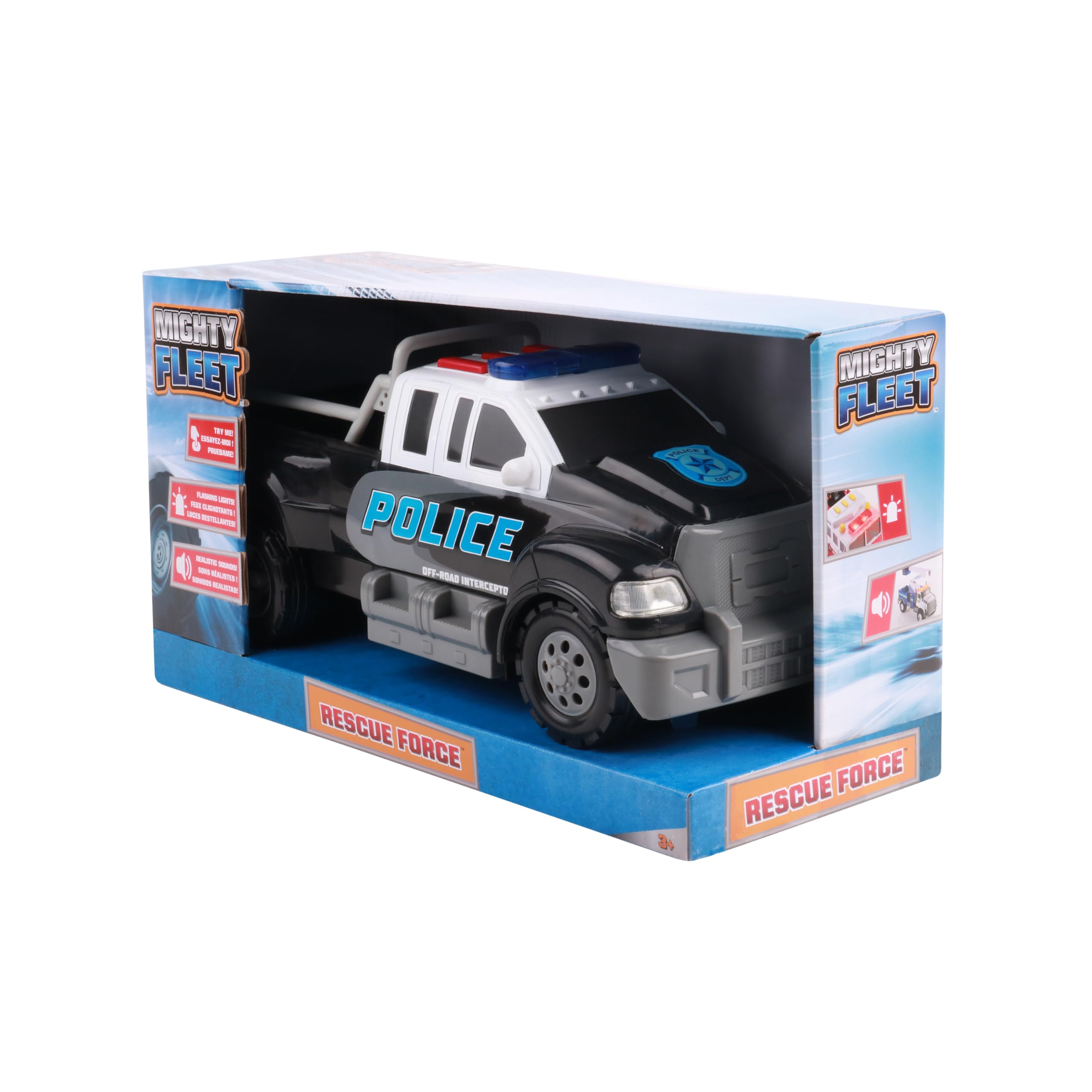 Foto 7 pulgar | Camioneta Toy Police Mighty Fleet Rescue Force 12+ - Venta Internacional.