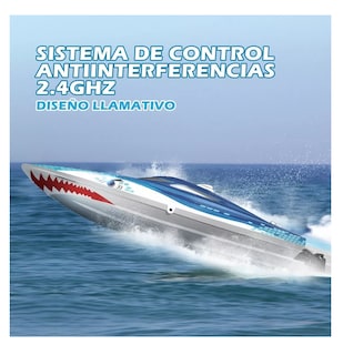 Foto 3 | Barco de Juguete con Control Remoto Azul para Niños