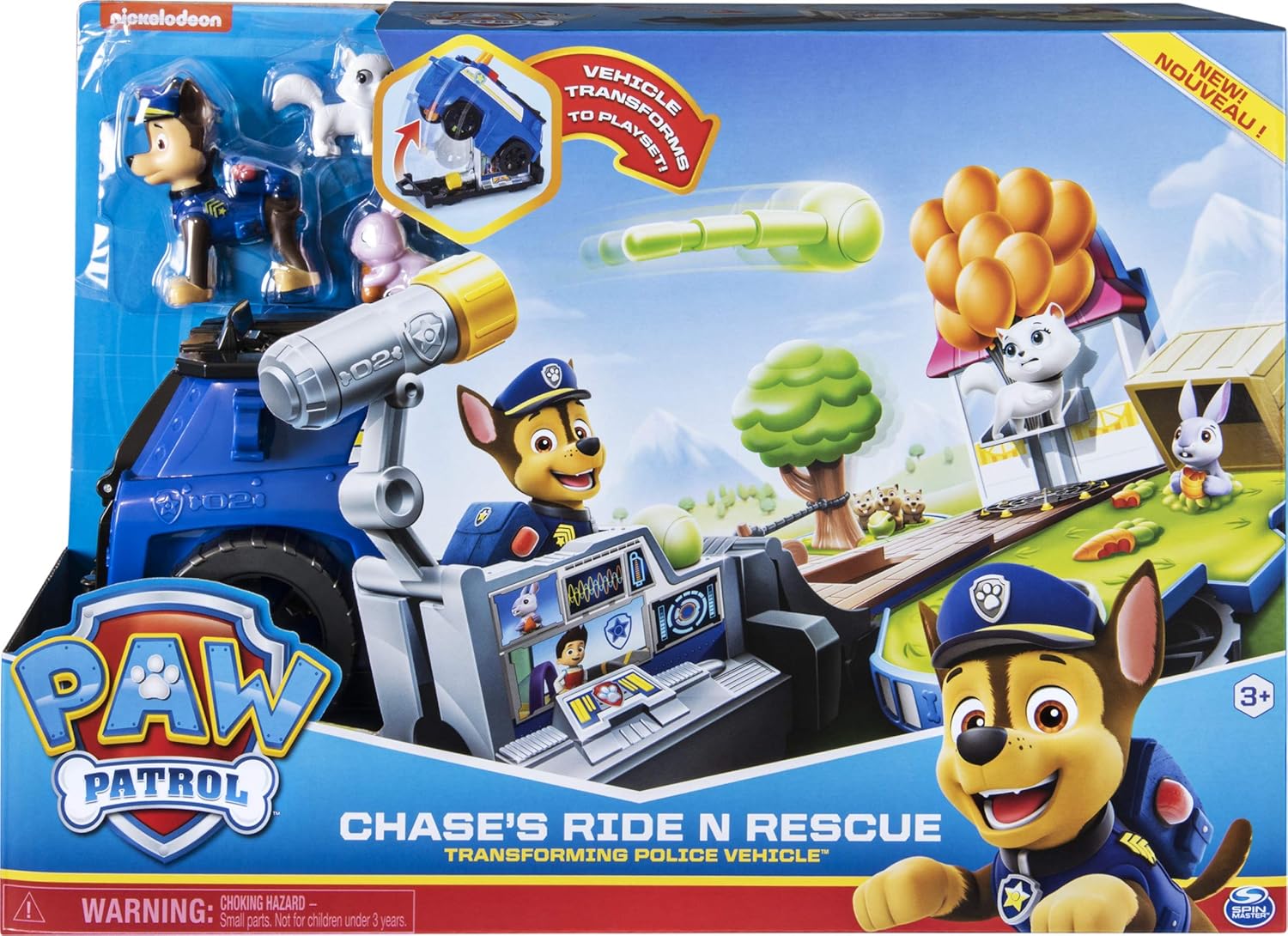 Play Set Paw Patrol Chase Ride And Rescue