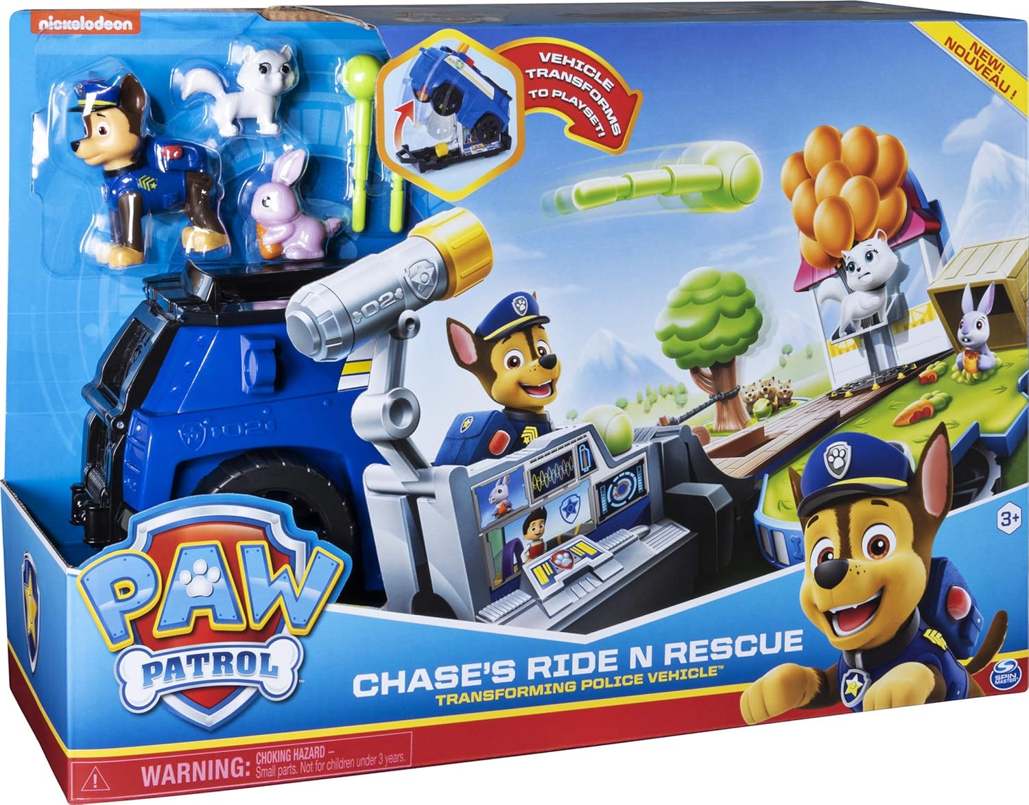 Foto 9 pulgar | Play Set Paw Patrol Chase Ride And Rescue
