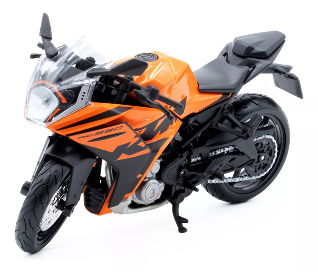 Foto 2 pulgar | Motocicleta Maisto Special Edition A Escala 1:12 Mc Ktm Rc390 Naranja