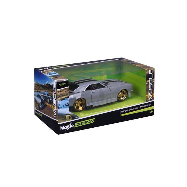 Foto 4 pulgar | Auto Maisto A Escala  1:24 Muscle 1968 Chevy Camaro Z28