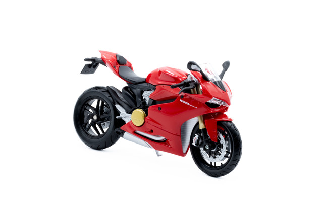 Foto 1 | Motocicleta de Juguete Maisto Línea de Ensamble a Escala 1:12 Al Ducati 1199 Panigale Rojo