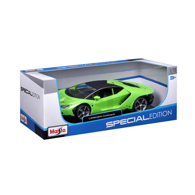 Foto 3 | Auto Maisto Special Edition a Escala  1:18  2016 Lamborghini Centenario Verde