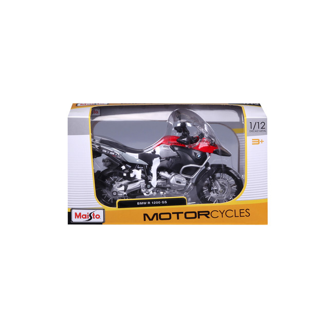Foto 4 pulgar | Motocicleta Maisto Special Edition a Escala 1:12 BMW R 1200 GS Multicolor
