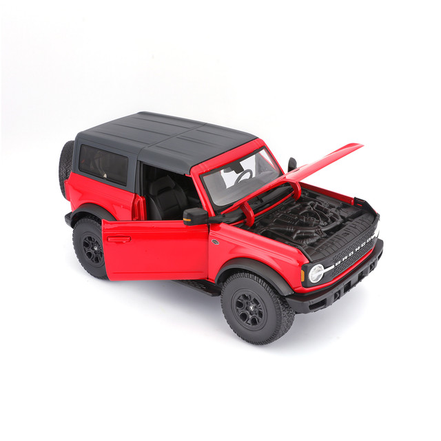 Foto 3 pulgar | Auto Maisto Special Edition a Escala  1:18  2021 Ford Bronco Wildtrak 2dr Rojo
