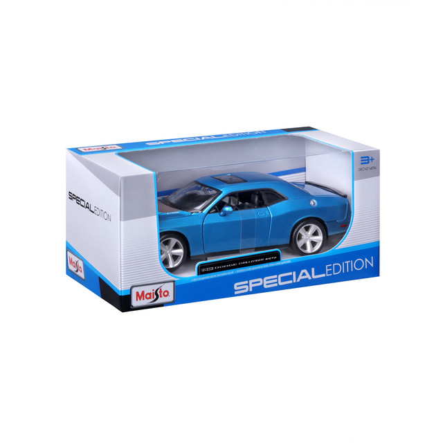Foto 4 pulgar | Auto Maisto Special Edition a Escala  1:24  2008 Dodge Challenger Srt8  Azul