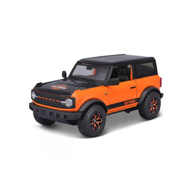 Auto Maisto Harley Davidson a Escala  1:24 H-d Custom 2021 Ford Bronco Multicolor