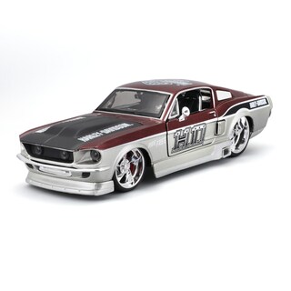 Foto 1 | Auto Maisto Harley Davidson a Escala 1:24 H-d Custom 1967 Ford Mustang Gt Multicolor