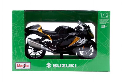 Foto 3 | Motocicleta de Juguete Maisto Special Edition a Escala 1:12 MC SE Suzuki Hayabusa (2022) Multicolor