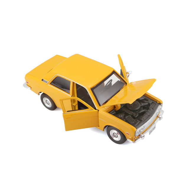 Foto 3 pulgar | Auto Maisto Special Edition a Escala  1:24  1971 Datsun 510 Amarillo