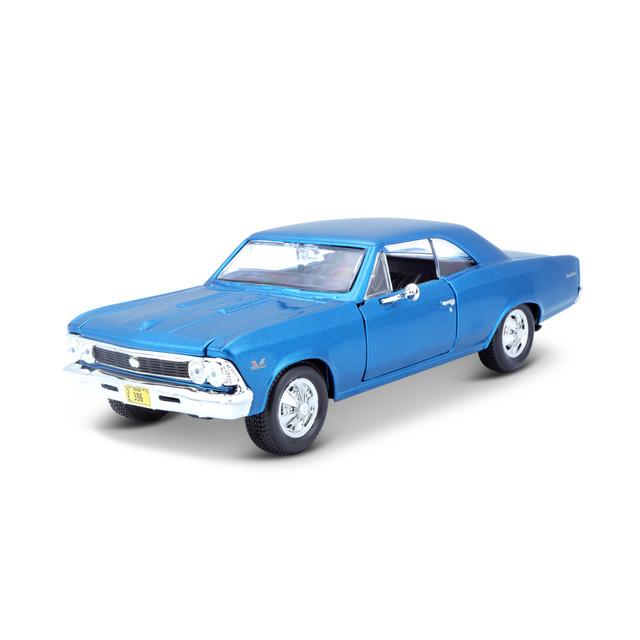 Foto 2 pulgar | Auto Maisto Special Edition a Escala  1:24  1966 Chevrolet Chevelle Ss 396 Azul