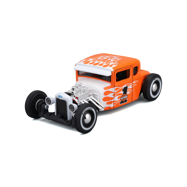 Auto Maisto Harley Davidson a Escala 1:24 H-d Custom Ford 1929  Multicolor