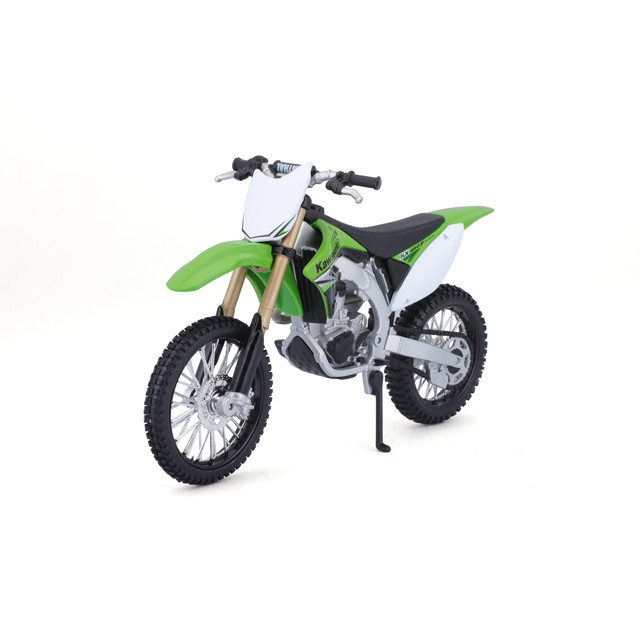 Foto 2 pulgar | Motocicleta Maisto Special Edition a Escala 1:12 Mc Kawasaki Kx™ 450f Verde