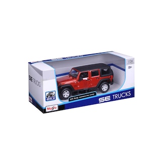 Foto 3 | Auto Maisto Special Edition a Escala 1:24 Trucks 2015 Jeep Wrangler Unlimited Naranja