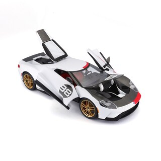 Foto 2 | Auto Maisto Special Edition a Escala 1:18 2021 Ford Gt Heritage Ries Multicolor