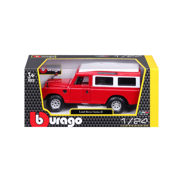 Foto 3 | Auto Burago a Escala  1:25 Land Rover Series Ii  Rojo