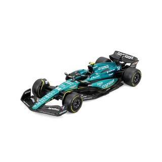 Foto 1 | Auto Burago Formula 1 a Escala 1:43 Race Aston Martin Amr23 2023 Verde