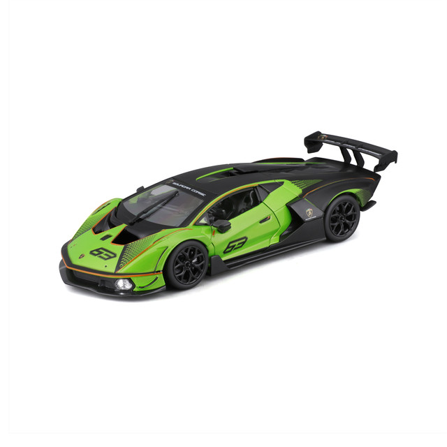 Foto 2 pulgar | Auto Burago a Escala 1:24 Race Lamborghini Essenza Scv12 Multicolor