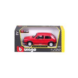 Foto 1 | Coche Volkswagen Golf Mk1 Gti 1979 a Escala 1:24 de Burago Rojo